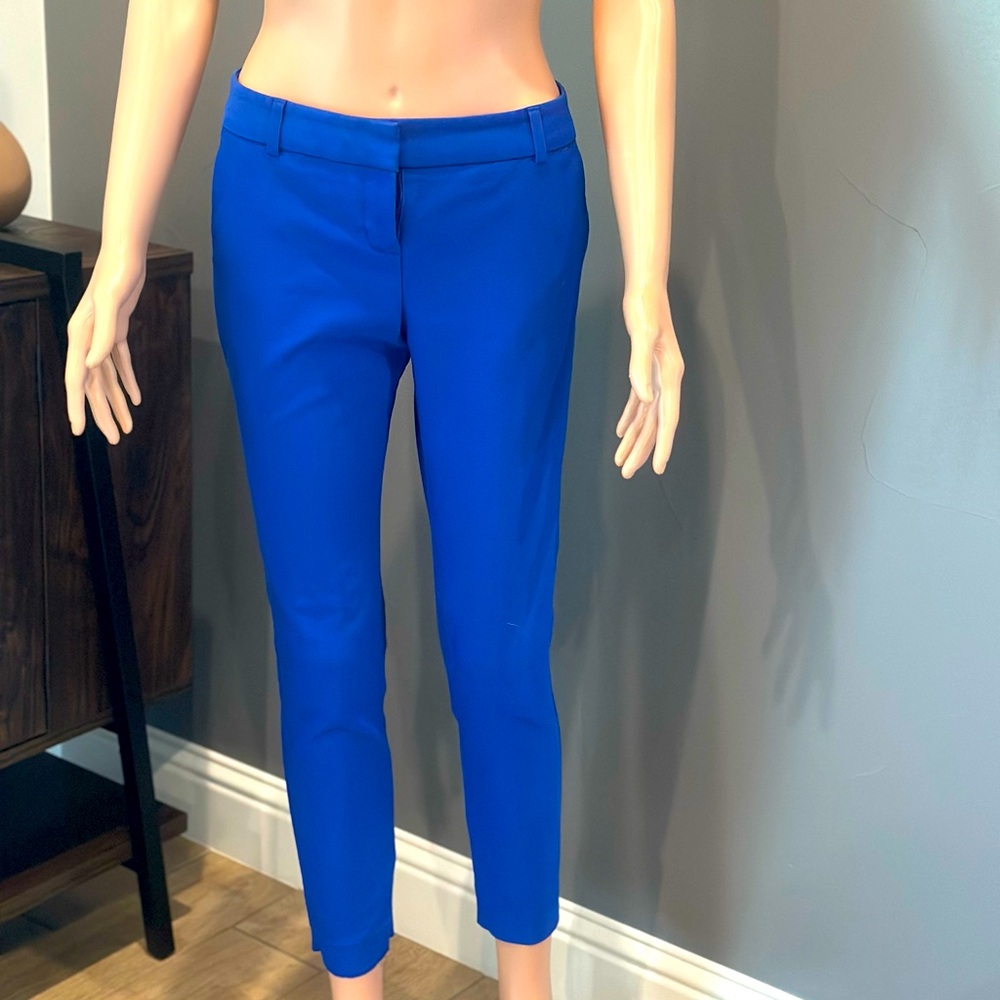 Express Columnist Ankle Pants – Cobalt Blue – Size 00